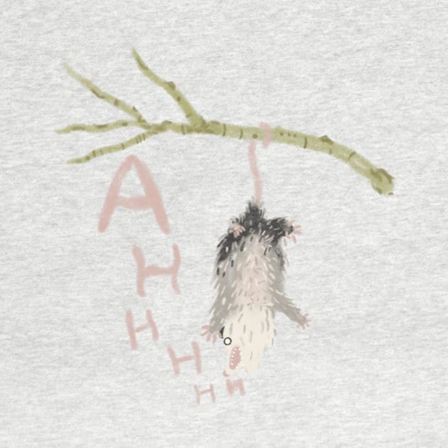 screaming possum by Leo